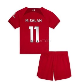 Camisolas de futebol Liverpool M.Salah 11 Criança Equipamento Principal 2022/23 Manga Curta